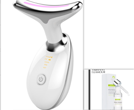 EMS Thermal Neck & Face Lifting Massager