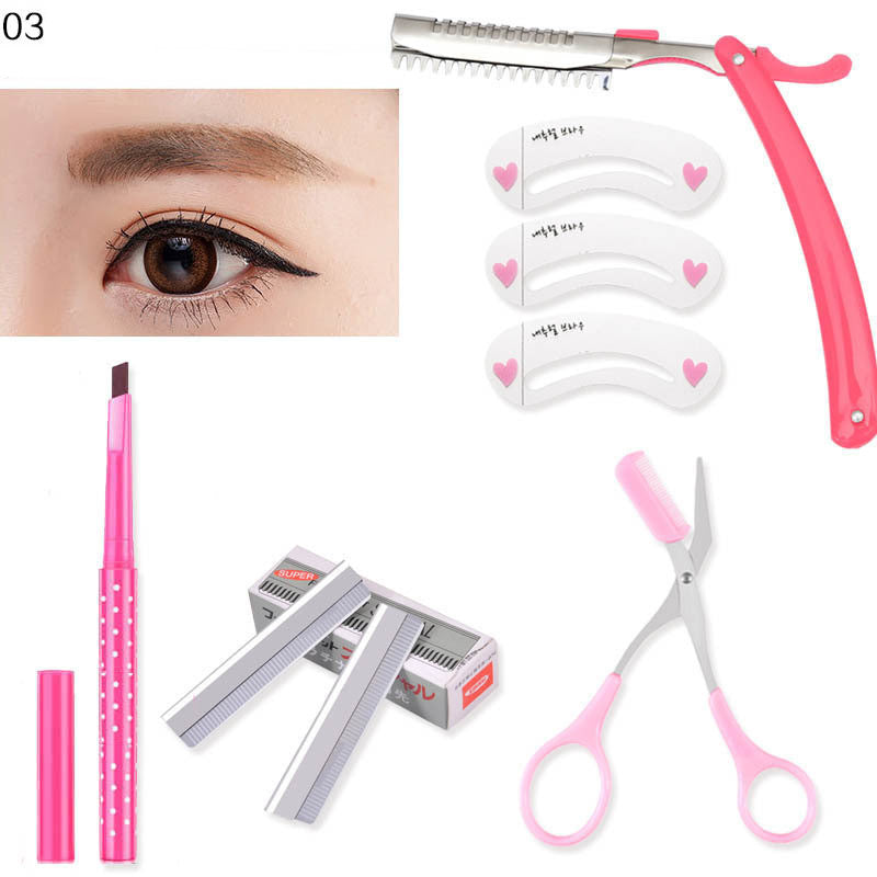 Waterproof Four-Claw Eyebrow Pen for Natural Tattoo Effect