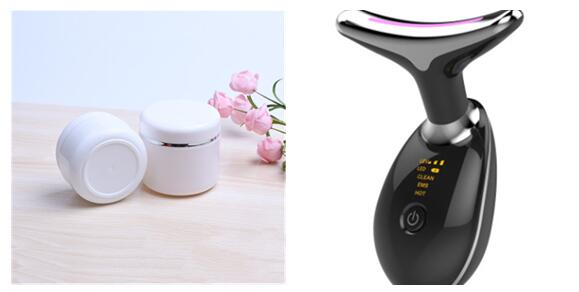 EMS Thermal Neck & Face Lifting Massager