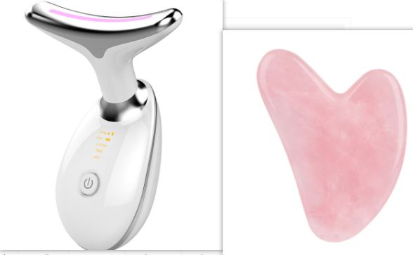 EMS Thermal Neck & Face Lifting Massager