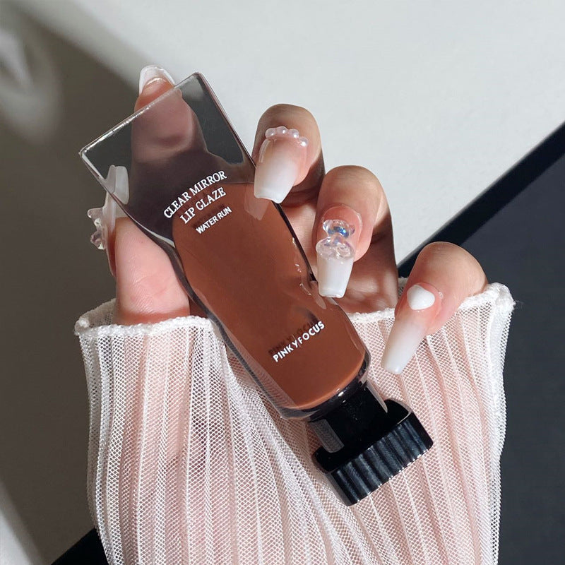 PinkyFocus Black Mirror Light Lip Lacquer