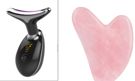 EMS Thermal Neck & Face Lifting Massager