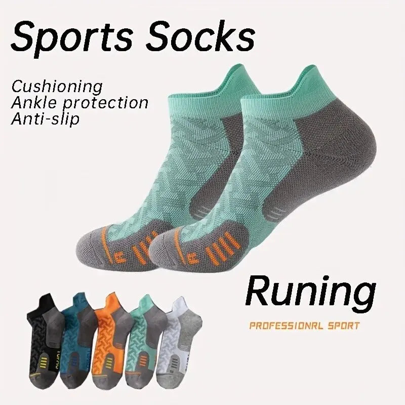 1/2/3 Pairs Professional Marathon Running Socks