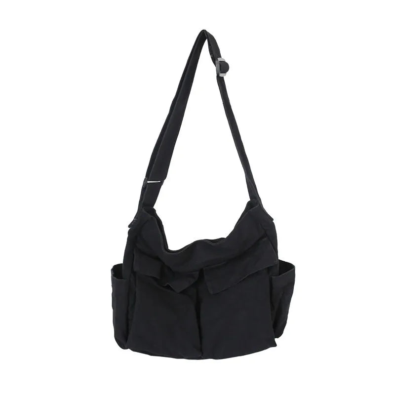 Canvas Teen Crossbody Shoulder Bag