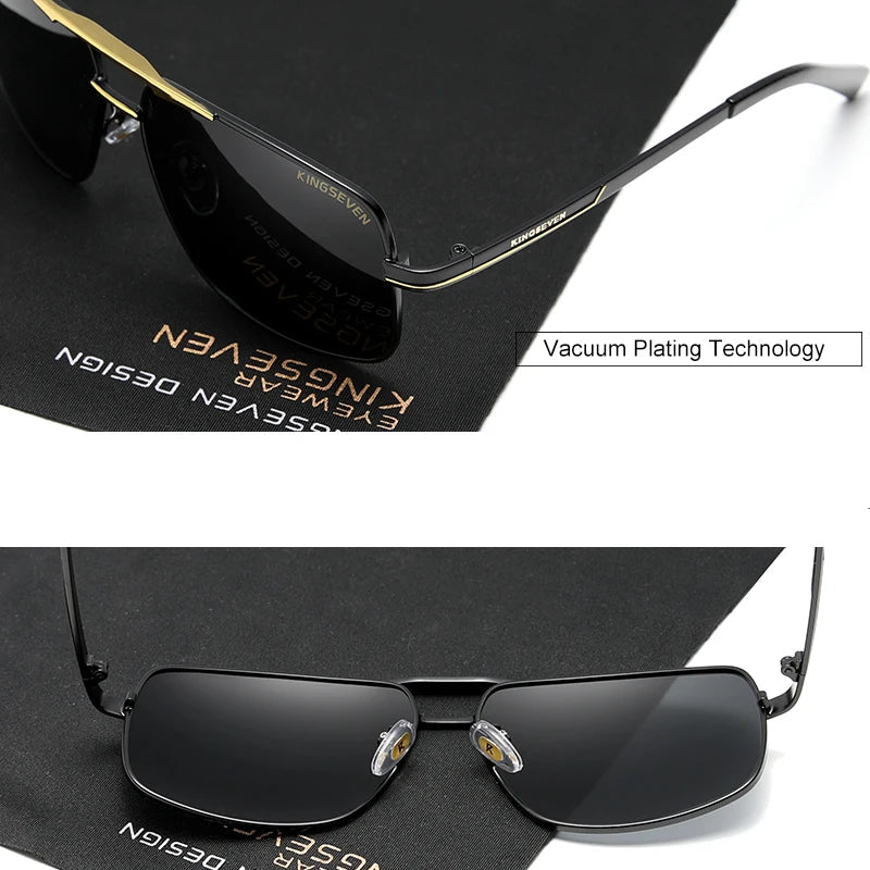 KINGSEVEN Fashion Polarized Sunglasses for Men