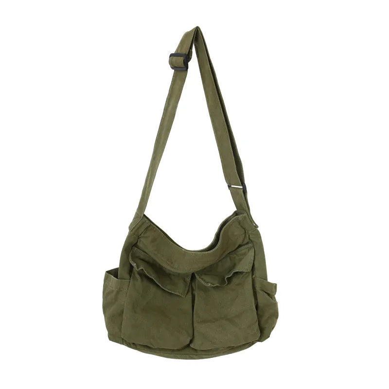 Canvas Teen Crossbody Shoulder Bag