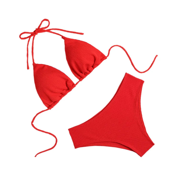 Sexy Women Brazilian Swimsuit Push-up Bra Bikini Set