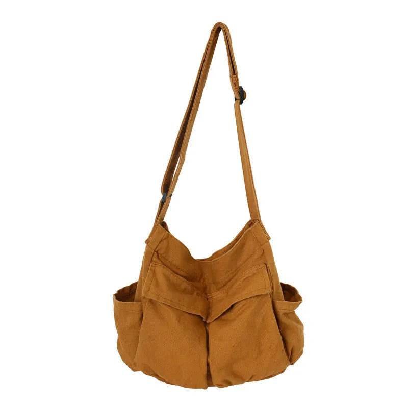 Canvas Teen Crossbody Shoulder Bag
