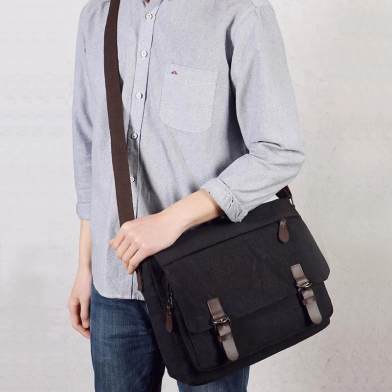 Vintage Casual Business Crossbody Shoulder Bag