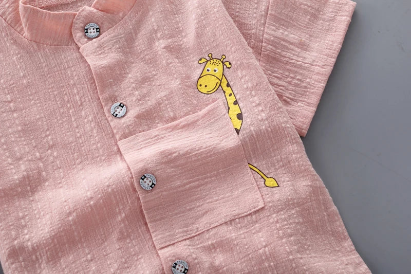 Toddler Cartoon Outfit Set