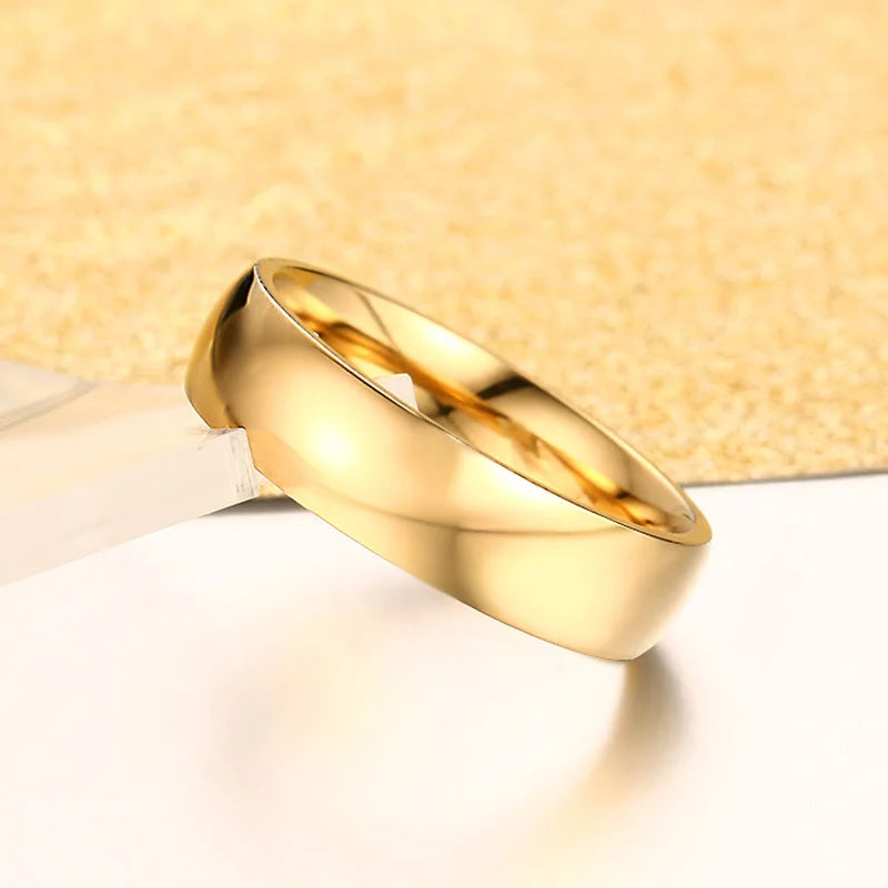 Classic 18K Plated Engagement Ring