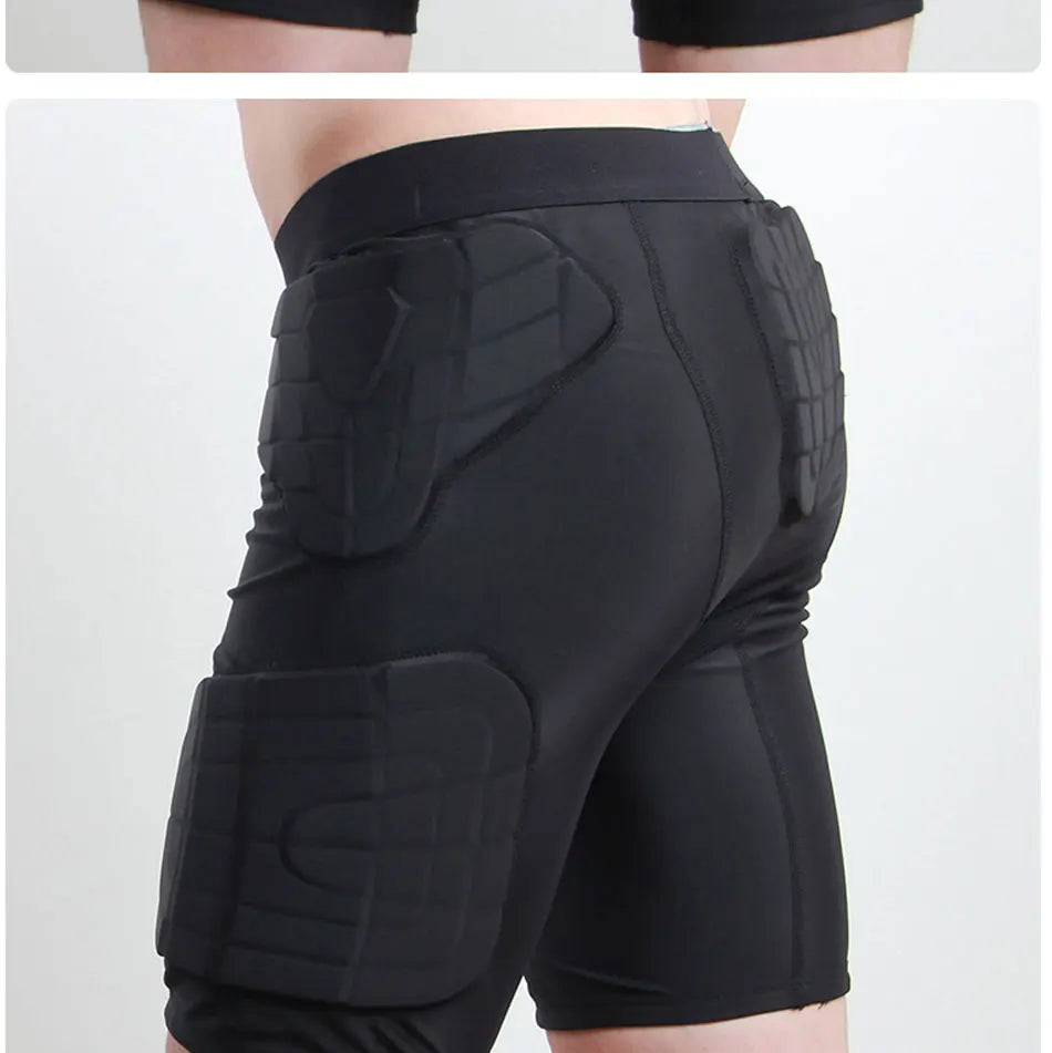 Elite Impact Guard Men’s Padded Compression Shorts | Protective Sports Undershorts