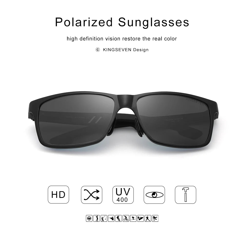 Polarized Aluminum Magnesium Sunglasses for Men