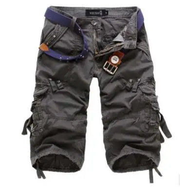 Men’s Cotton Cargo Shorts – Summer Casual Wear