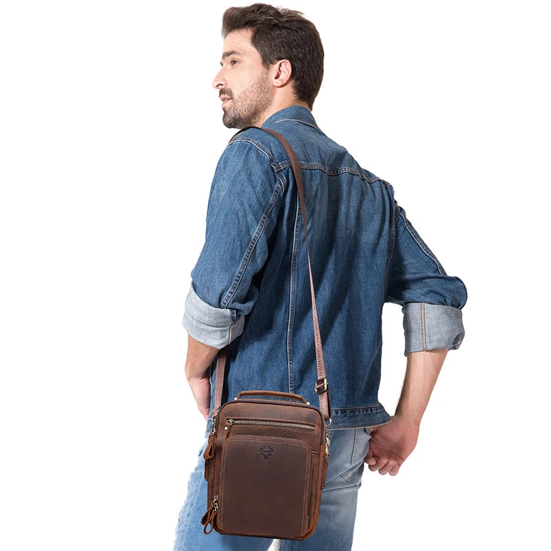 HUMERPAUL Genuine Leather Men&