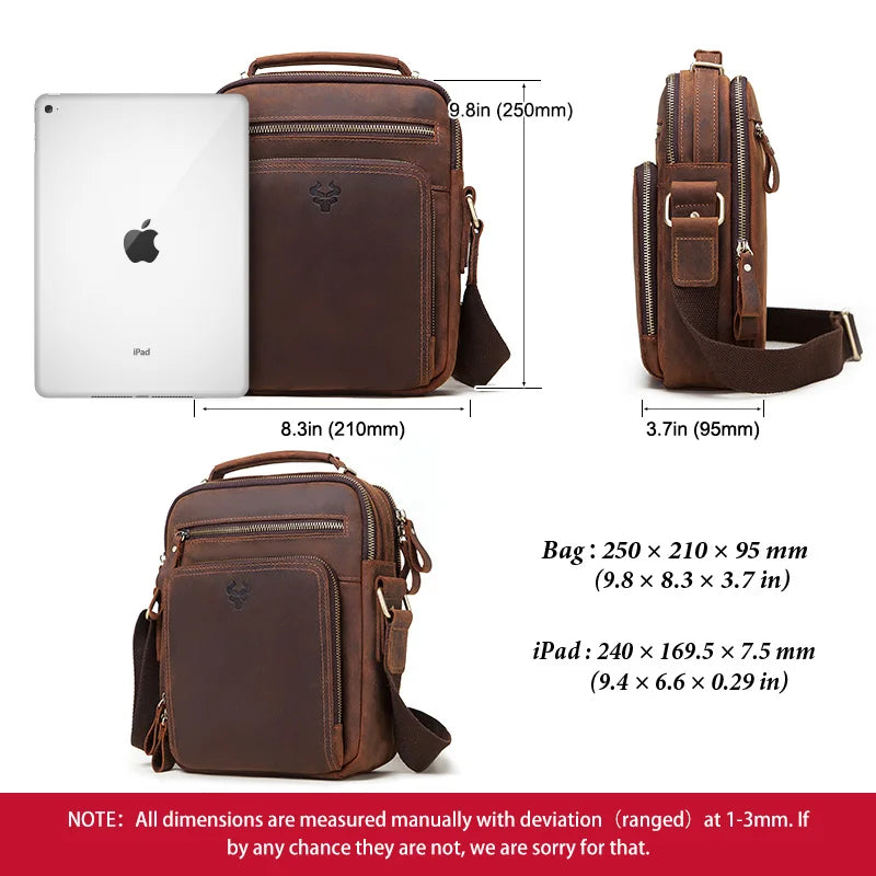 HUMERPAUL Genuine Leather Men&