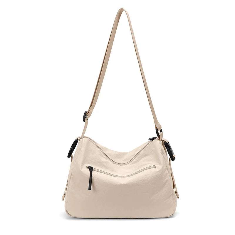 Lightweight Waterproof Crossbody Messenger Bag with Anti-Theft Design