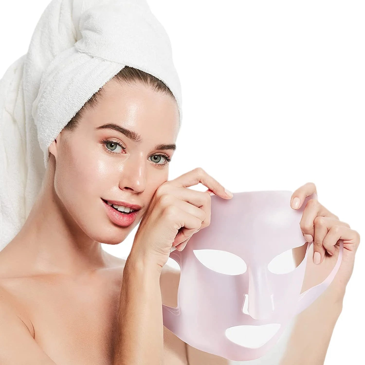 Skin Care Mask Holder for Enhanced Moisturizing & Firming