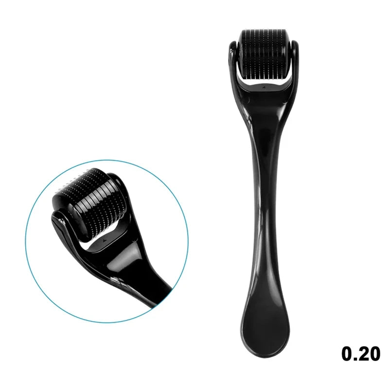 Microneedle Derma Roller – 540 Titanium Needles for Skin