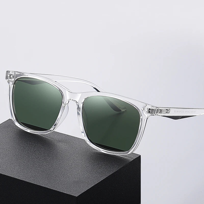 Women’s Retro Polarized Sunglasses – Unisex Korean Square UV400 Shades