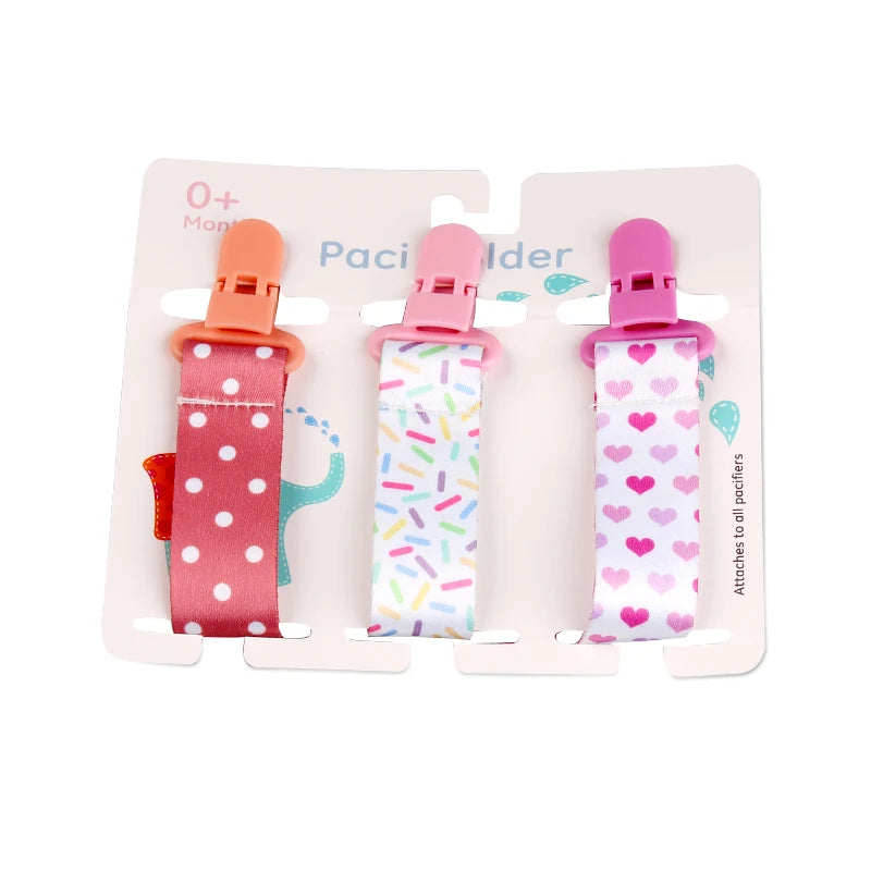 Baby Pacifier Clip Set