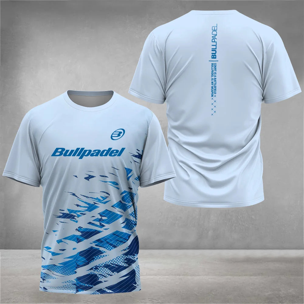Men’s Padel Quick-Dry Sports T-Shirt | Breathable Summer Fitness Tee