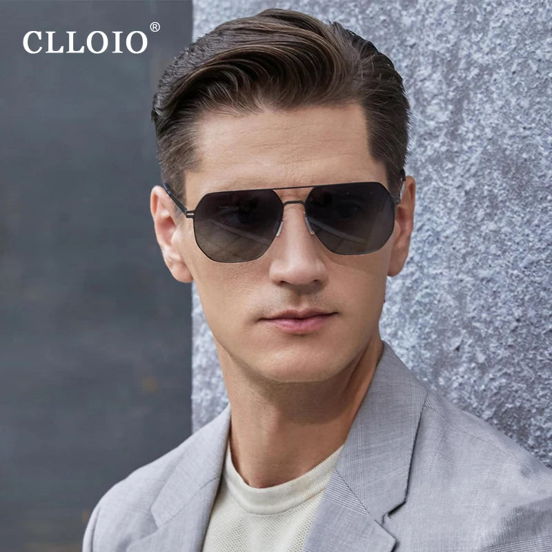 CLLOIO Photochromic Polarized Sunglasses for Men