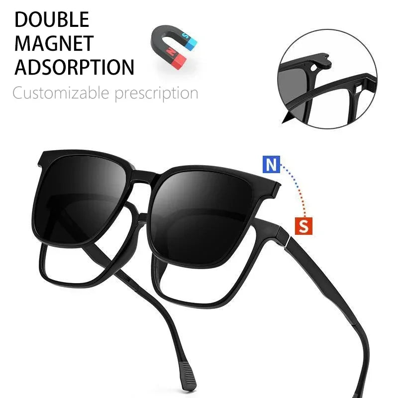 VICKY NEW IN Magnetic Clip-On Optical Myopia Glasses
