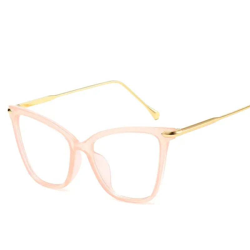 Ladies Retro Cat Eye Anti-Blue Light Glasses for Reading & Gaming
