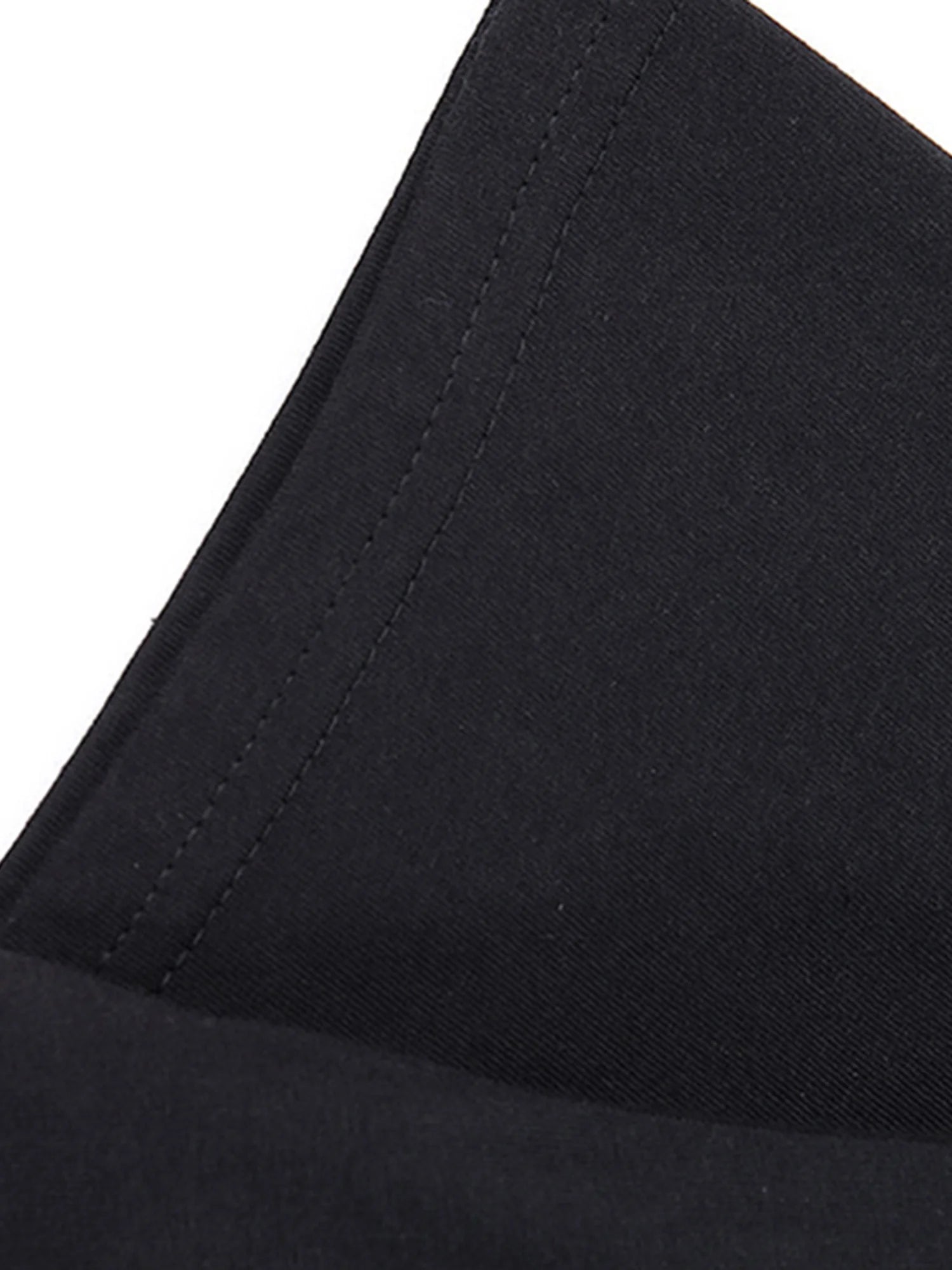 Men’s Black Cotton T-Shirt with Red Biohazard Symbol