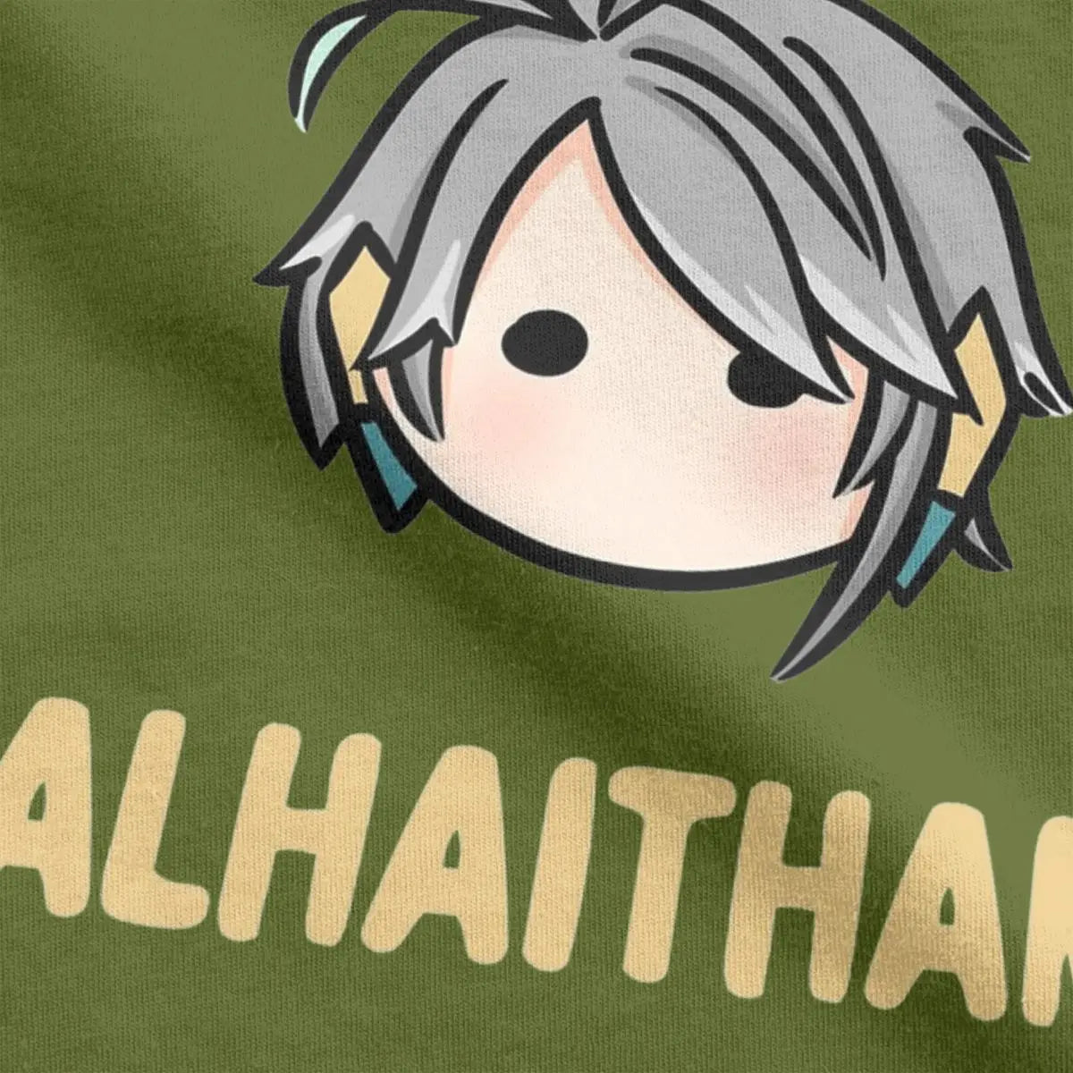 Men’s Genshin Impact T-Shirt | “Mentally Dating Alhaitham” Chibi Print