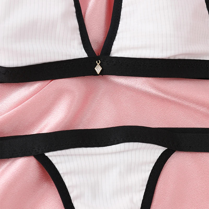 Women’s Micro Bikini Sexy Brazilian Thong Swimwear Set