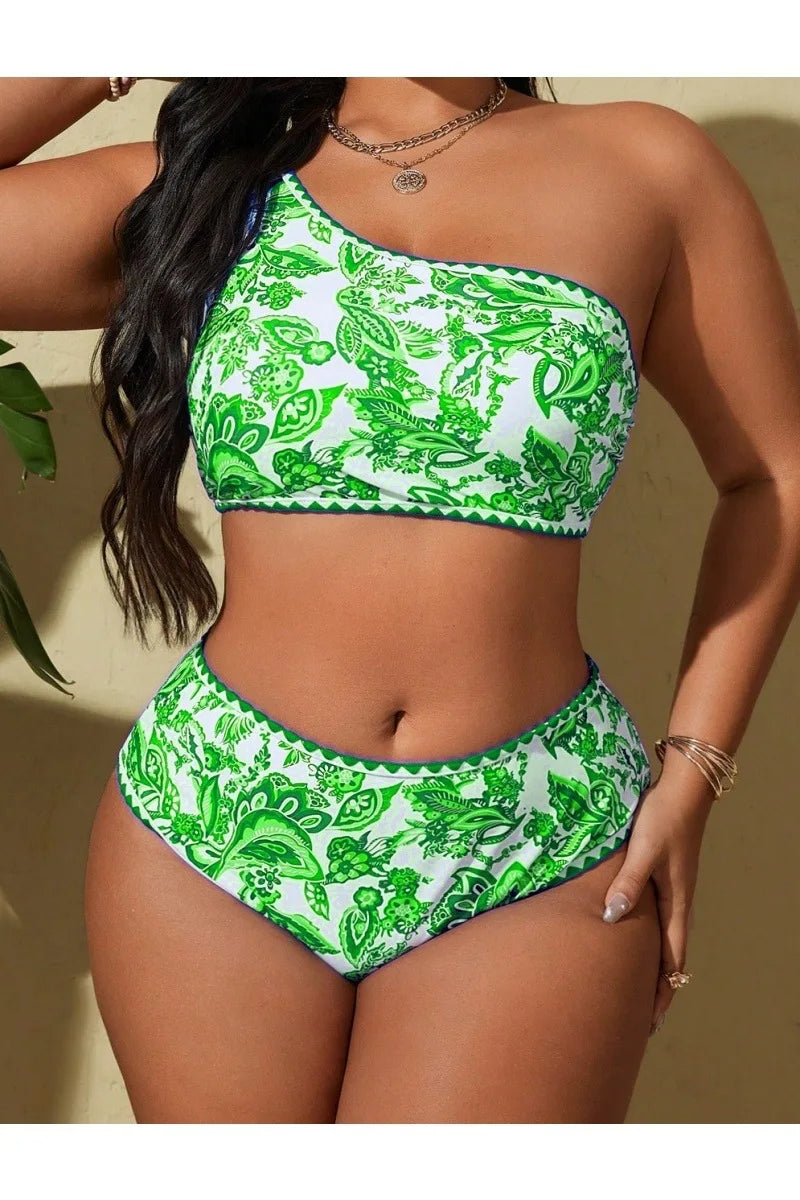 High Waist Printed Swimwear for Women by HIAVAVA