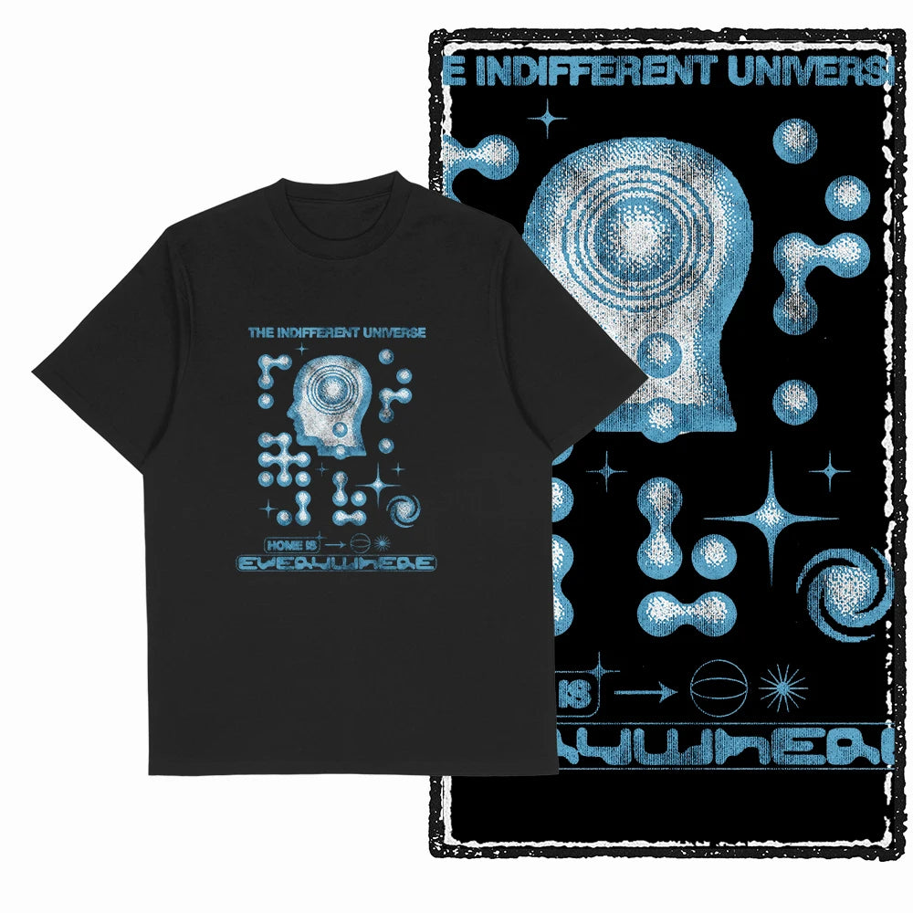 Coolmind Graphic T-Shirt | Big Size Cotton Unisex Tee