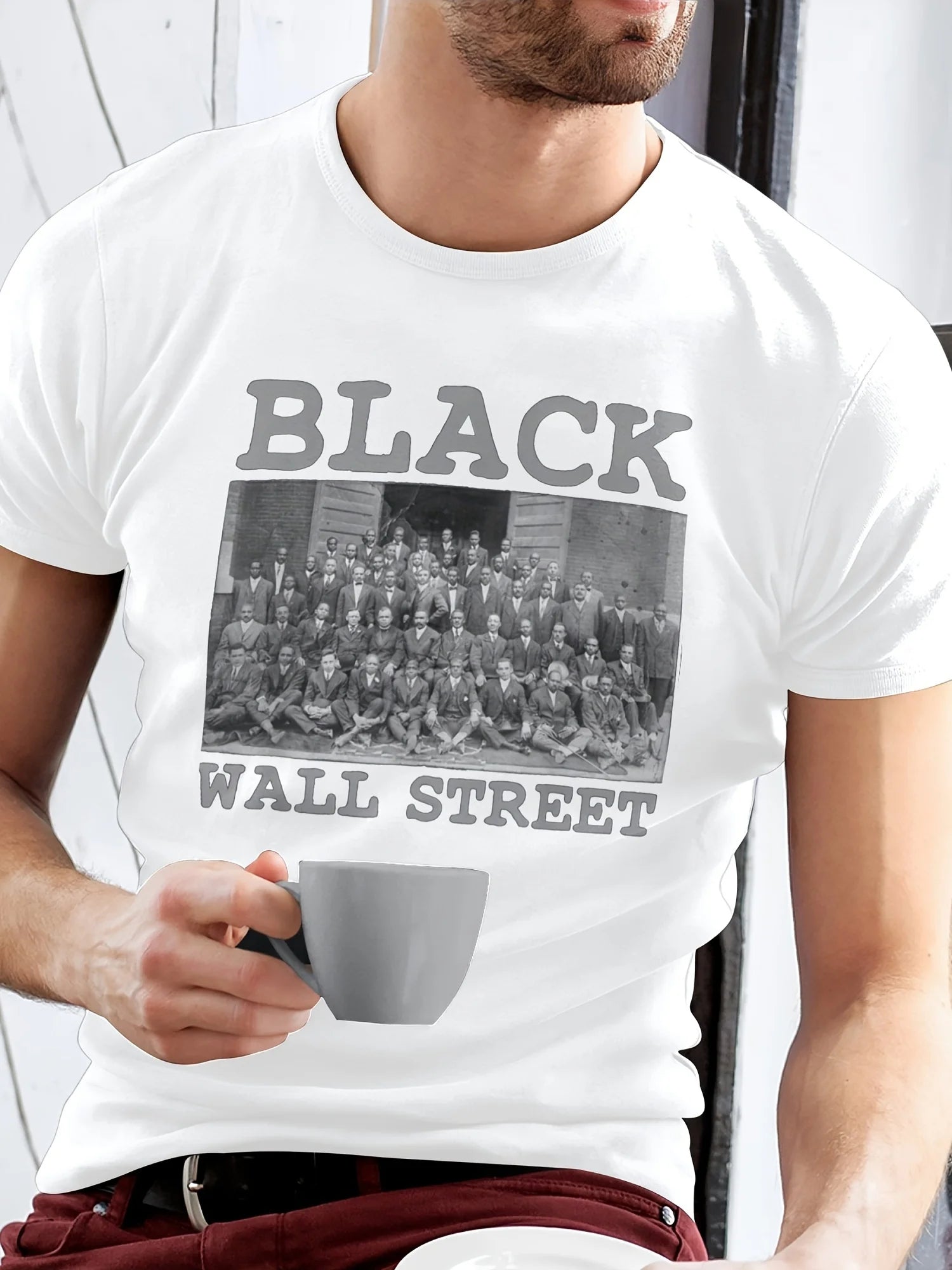 Black Wall Street T-Shirt – Celebrate Black History & Legacy