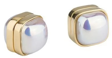 Luxury Magnetic Pearl Clip Earrings for Women