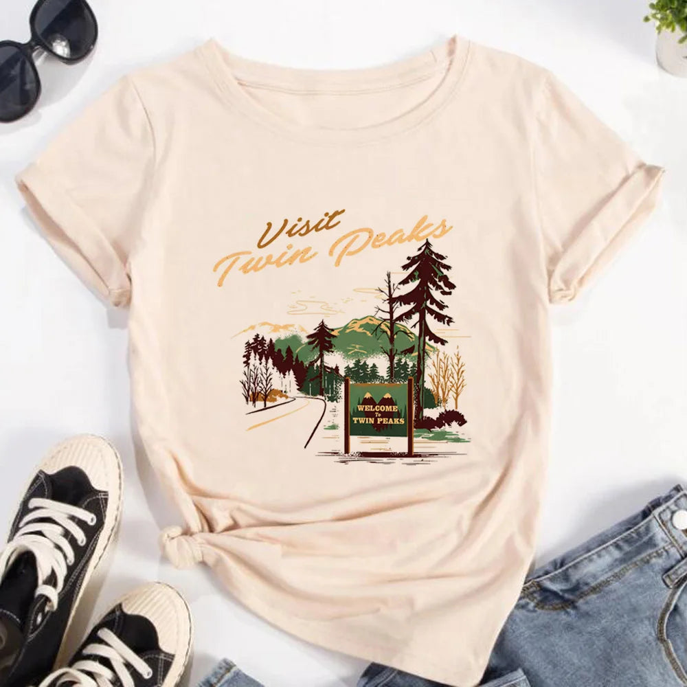 Twin Peaks t shirt For women