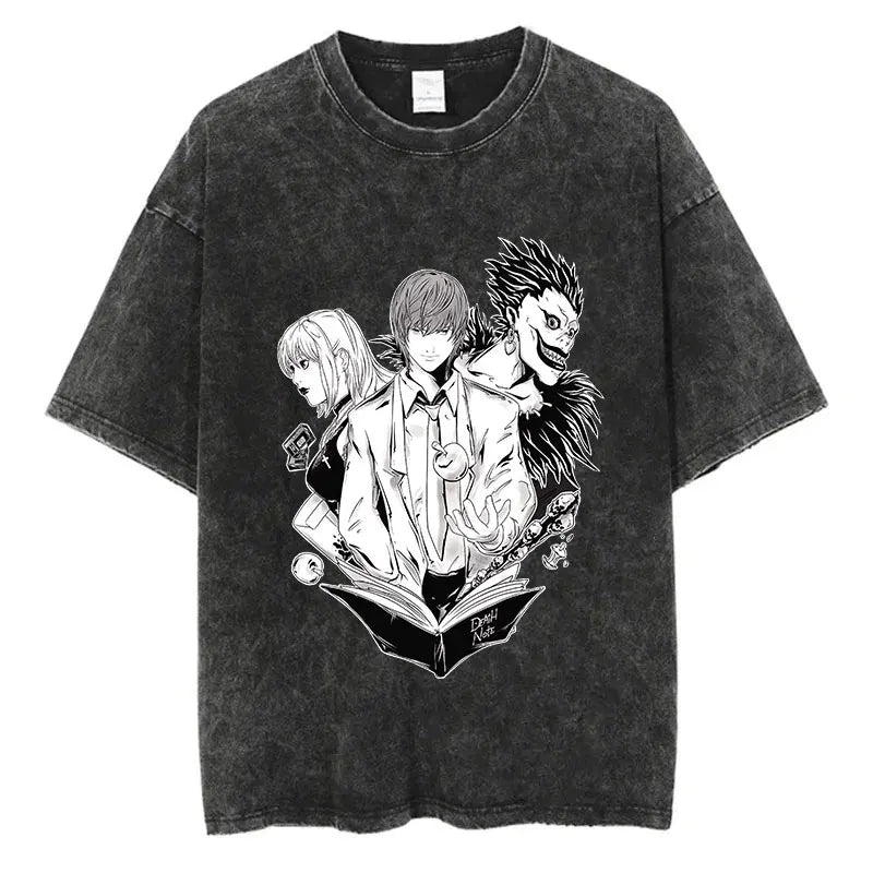 Death Note Harajuku Vintage Oversized T-Shirt