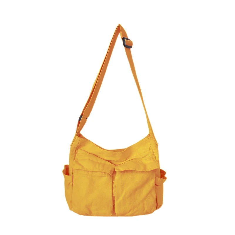 Canvas Teen Crossbody Shoulder Bag