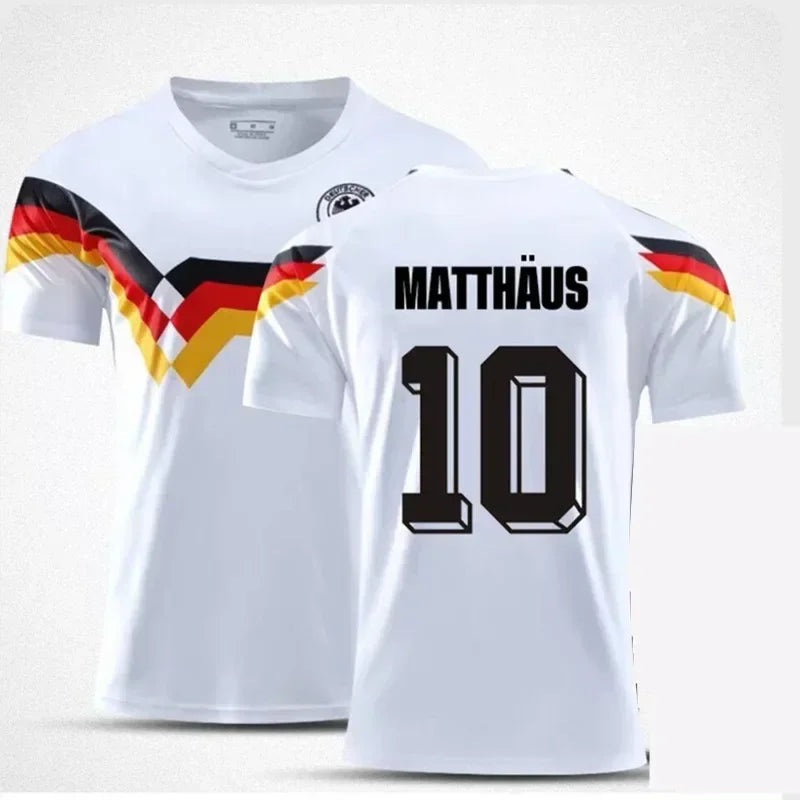 German National Football Team Kids Jersey | Euro Cup Style Quick-Dry Summer Sports Shirt
