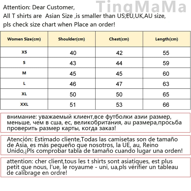 Women’s Kawaii Vintage Cartoon Tee with O-Neck