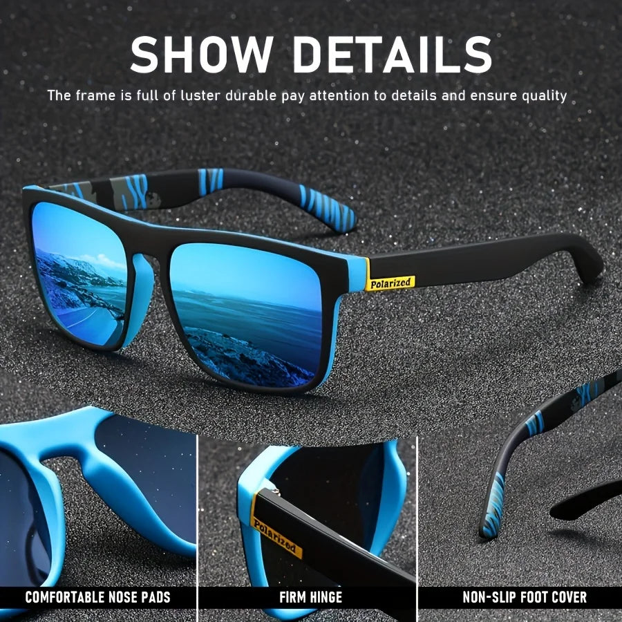 Vintage Square Polarized Sunglasses