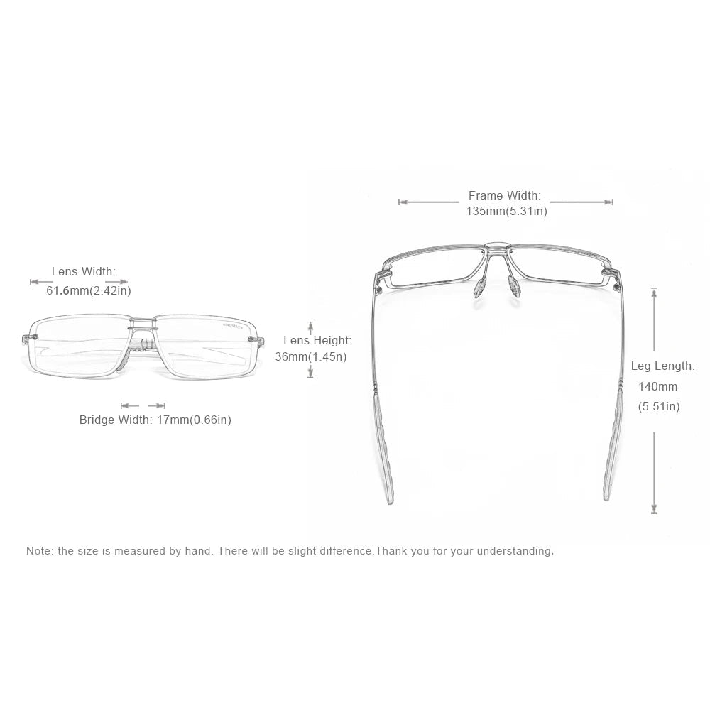 Photochromic Polarized Sunglasses for Men