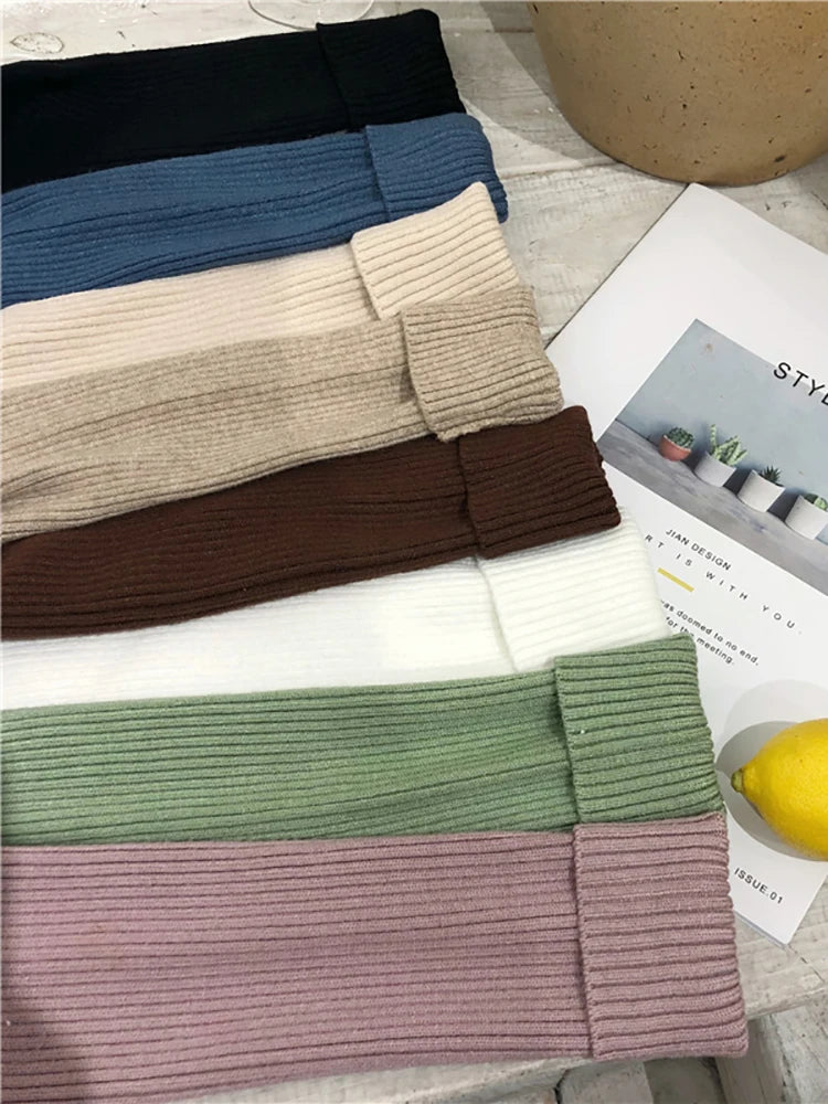 Turtleneck Sweater Women&