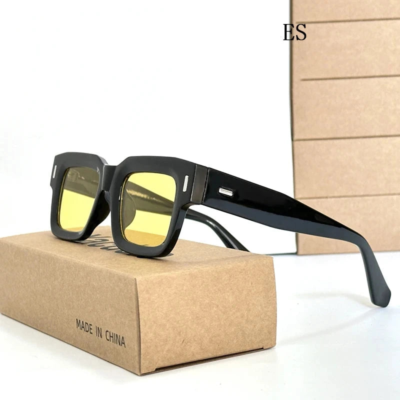 New Vintage Square Sunglasses for Men