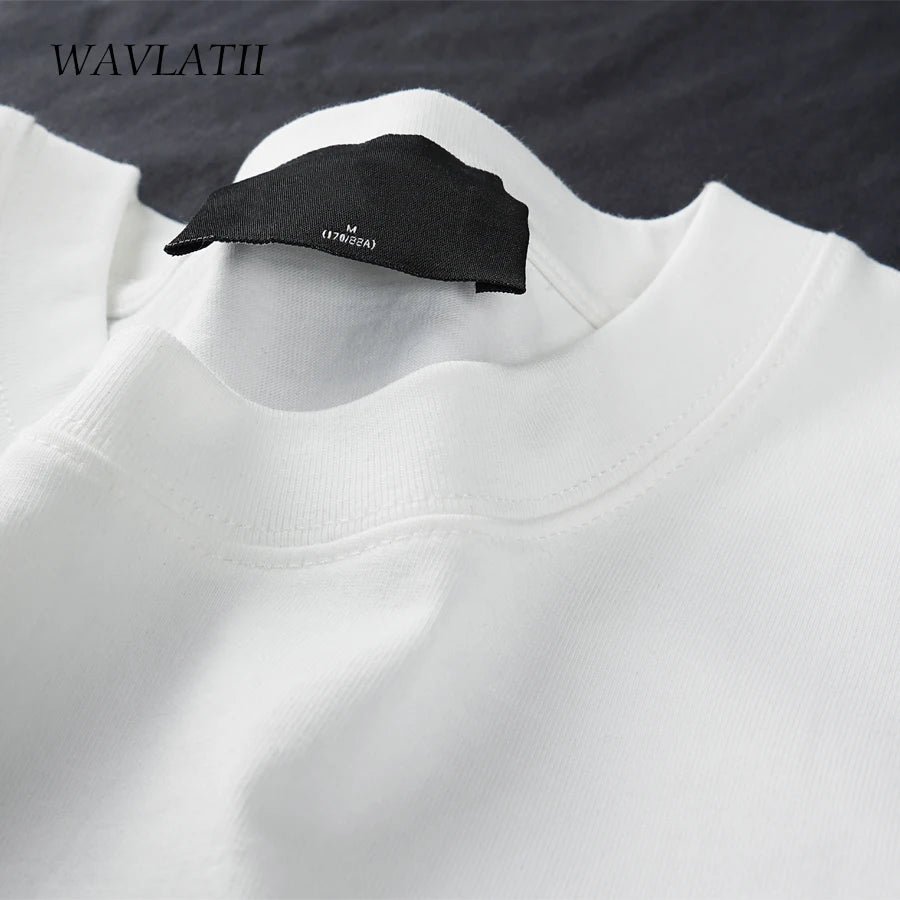 WAVLATII Oversized Summer T-Shirts
