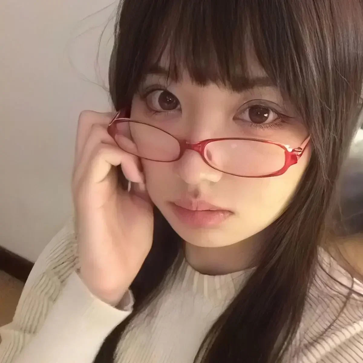 Retro Oval Glasses for Women & Girls