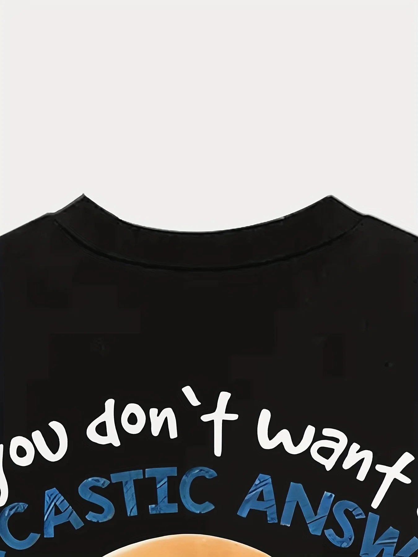 Men’s Novelty Print T-Shirt – Casual Short Sleeve Summer Tee