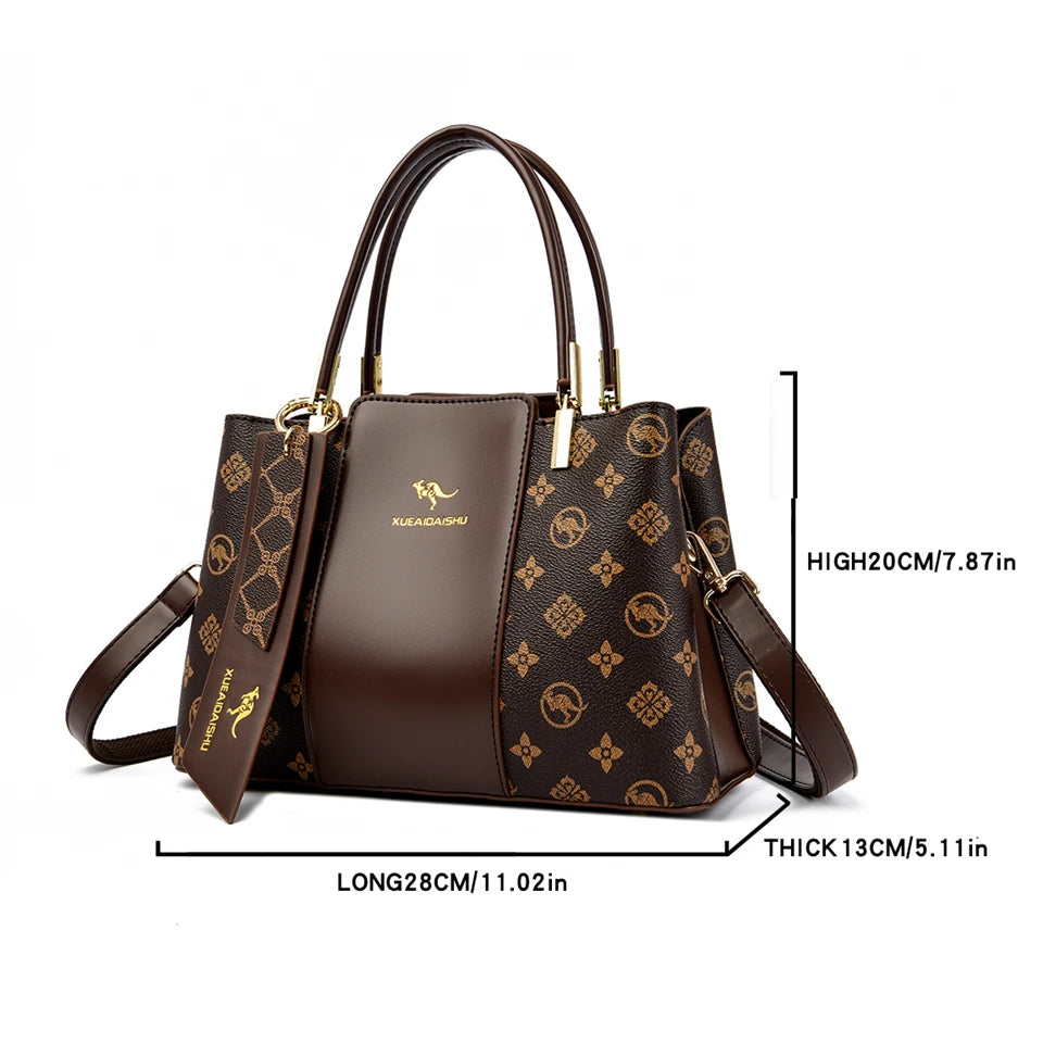 Luxury Soft Leather Shoulder & Crossbody Bag