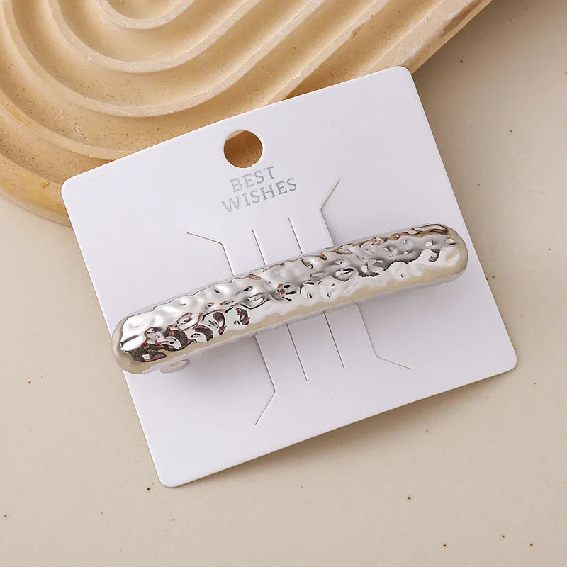 Irregular Golden Metal Hair Band for Women & Girls